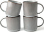 famiware Coffee Mug Set for 4, Star 12 oz Catering Mugs Cup Set by Famiware