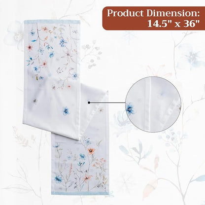 Maison d' Hermine Table Runner 100% Cotton 14.50" x 36" | Table Runners 36 - Image 7