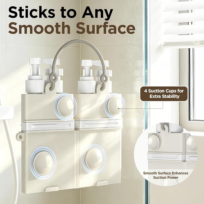 4 in 1 Travel Dispenser Bottle, Travel Toiletry Bottles - Image 2