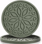 Silicone Coasters for Drinks, Resistant Reusable Drink Coasters-Great Gift for by Unknown