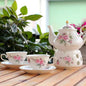 Ceramic Coffee Tea Gift Sets, European Luxury Tea Set, Suitable as A Gift by ScizoritoDirect