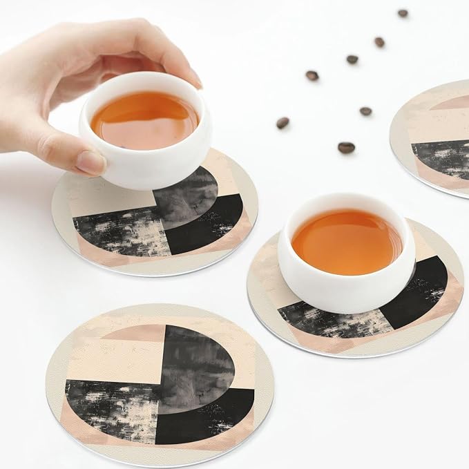 Minimal Abstract Shapes Print Coasters - Image 8