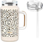 Hydraful 64 oz Tumbler with Handle and Straw by Hydraful