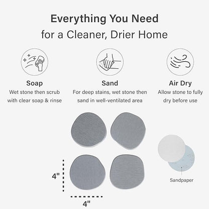 Dorai Home Stone Coasters Set - Image 6