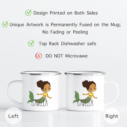 Personalized Mug for Kids, Girls | Customized Hot Chocolate, Coffee & Milk Cup - Image 2