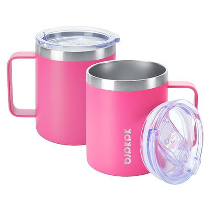 BJPKPK 2PCS Insulated Coffee Mug by BJPKPK