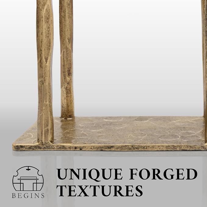 Napkin Holder for Table，Heavy duty solid Metal Hand Forged Standing Napkin - Image 5