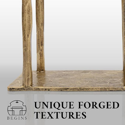 Napkin Holder for Table，Heavy duty solid Metal Hand Forged Standing Napkin - Image 5