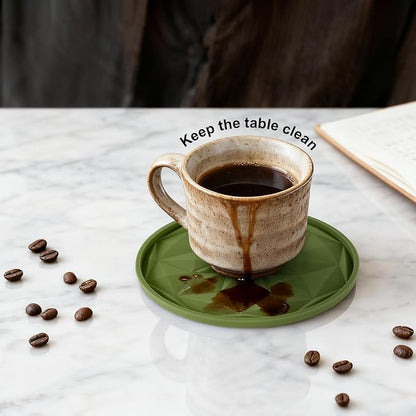 OIAHOMY 8 Pcs Coasters with Holder - Image 4