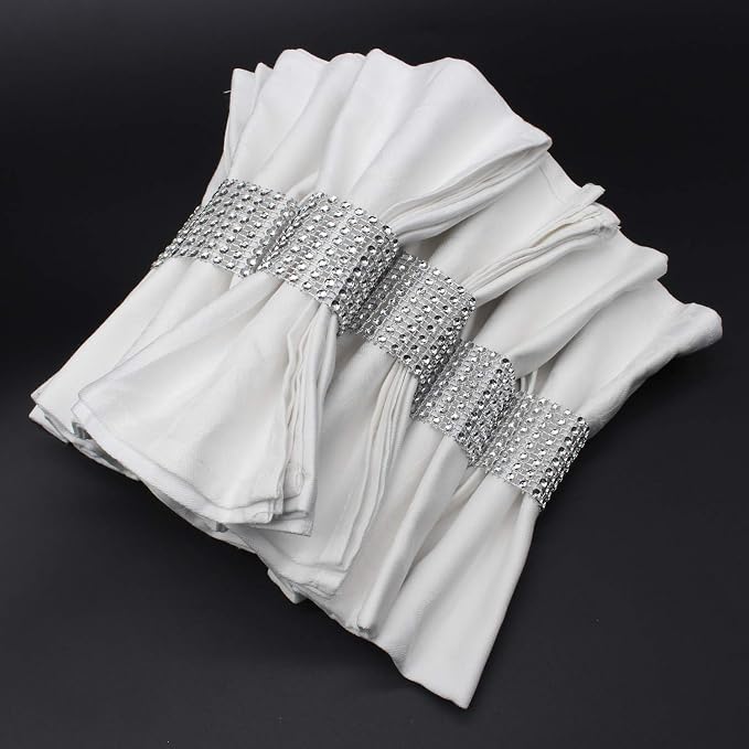 KPOSIYA Napkin Rings, Wedding Receptions, Dinner or Holiday Parties, Family - Image 5
