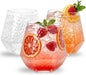Ciaell 30 Pack Plastic Wine Glasses by Ciaell