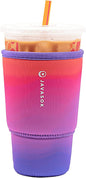 Sok It JavaSok Iced Coffee & Cold Soda Insulated Neoprene Cup Sleeve (Twilight, Large: 30-32oz)