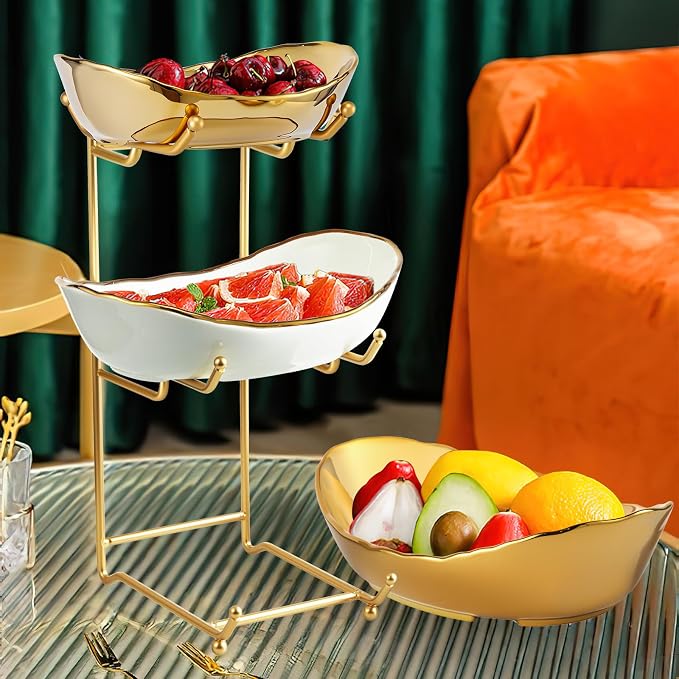 Ceramic Fruit Bowl for Kitchen Counter - Image 2