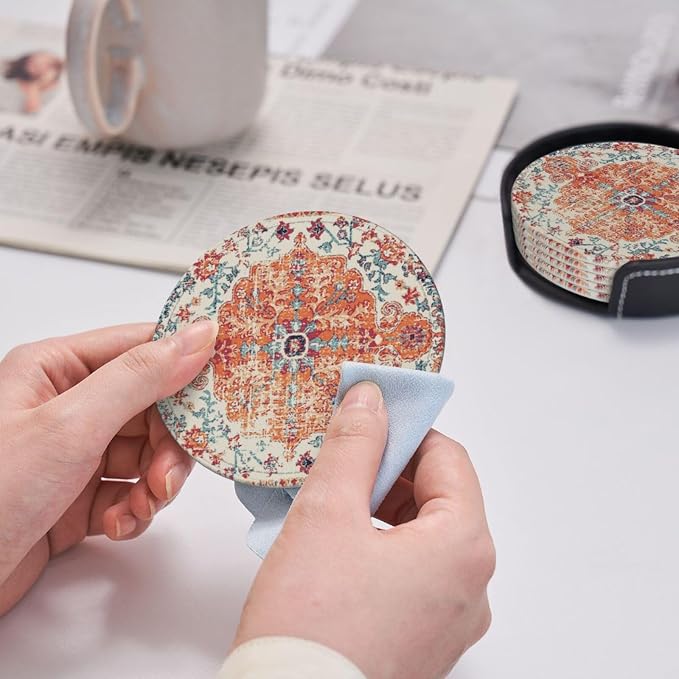 Vintage Retro Ethnic Boho Coasters - Image 7