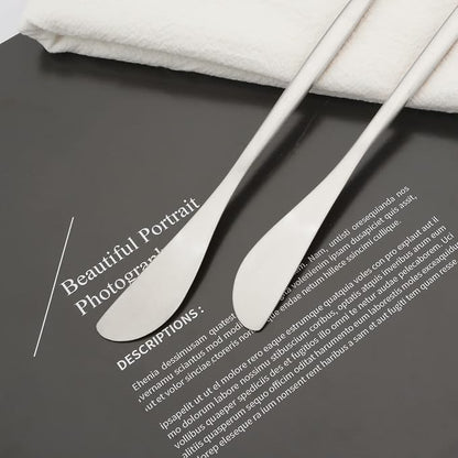 10 Pack Silver Cheese Spreader Knife, Uniturcky Stainless Steel Butter Spreader - Image 3