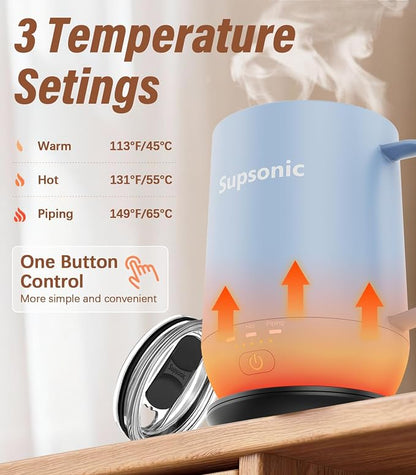 Supsonic - 16oz Self Heating Coffee Mug, Smart Heated Coffee Mug Faster - Image 2
