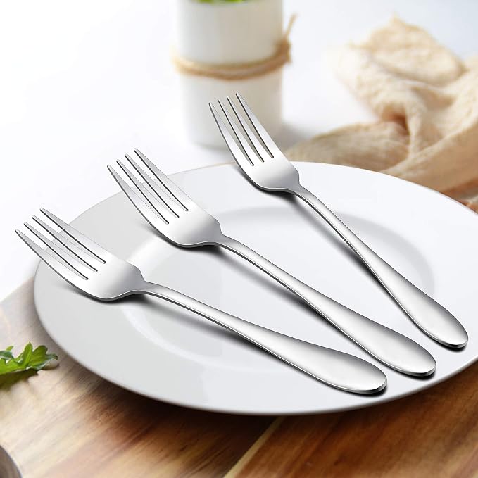 LIANYU 30 Piece Silverware Set for 6, Stainless Steel Flatware Cutlery Set - Image 5