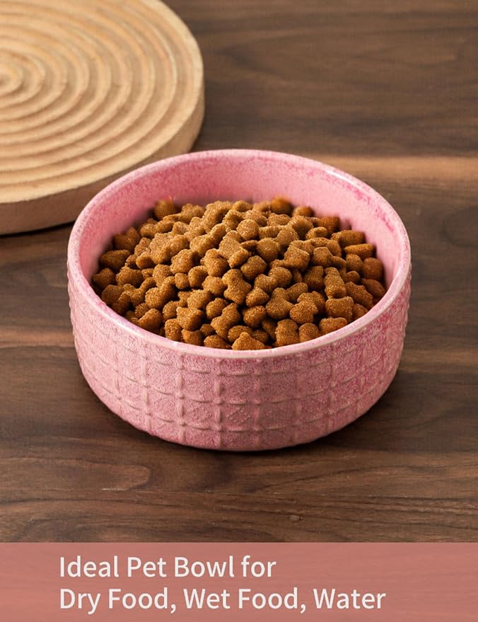 Ceramic Dog Bowls, 6.5inch Dog Food Bowls Water Bowl Dishes - Image 3