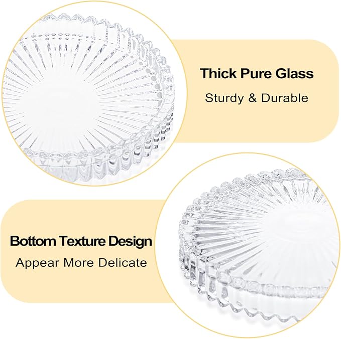 Modern Glass Coaster Set of 8 - Image 4
