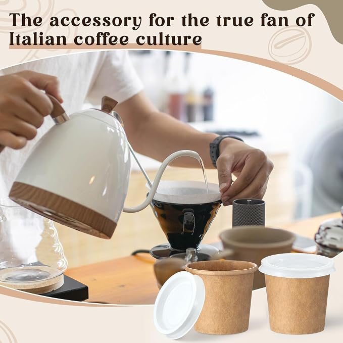 100 Sets 2 oz Disposable Espresso Cup - Image 7