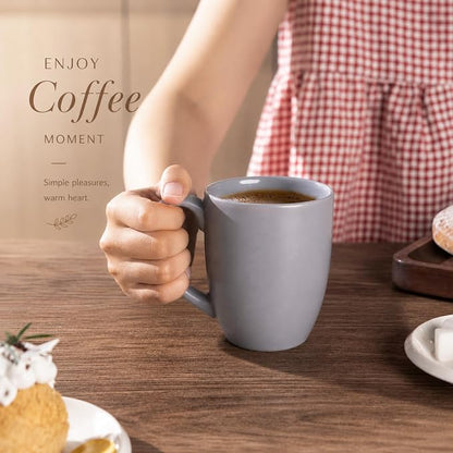 AmorArc 12 oz Coffee Mugs Set of 6, Ceramic coffee mugs - Image 6