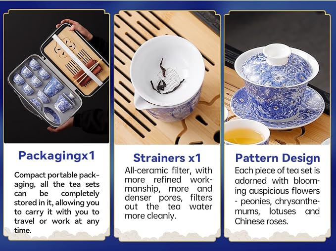 Chinese Tea Set, Gongfu Tea Sets - Image 4