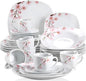 VEWEET 30 PCS Ceramic Dinnerware Sets by VEWEET