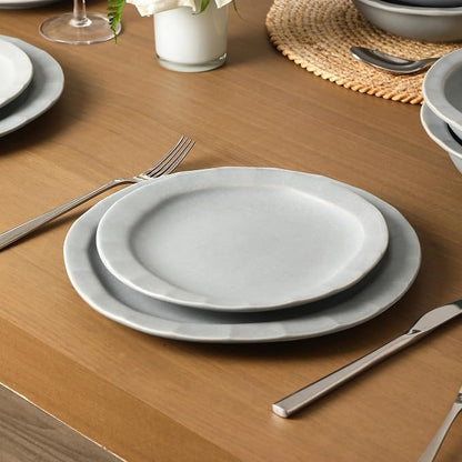 Stone Lain Oasis 4-Piece Salad Plate Set Stoneware - Image 5