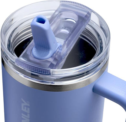 STANLEY Quencher ProTour Flipstraw Tumbler, 40 oz, Hydrangea | Built-In Straw & - Image 2
