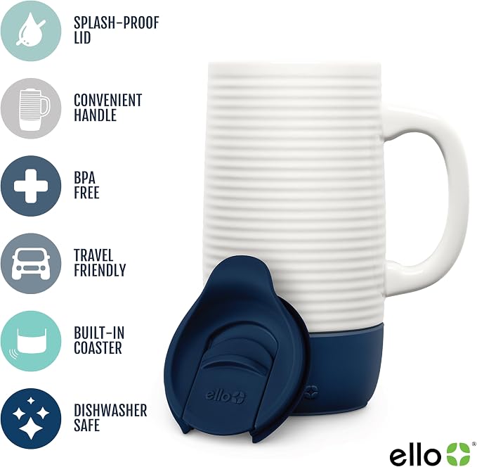 Ello Jane 18oz Ceramic Travel Mug - Image 2