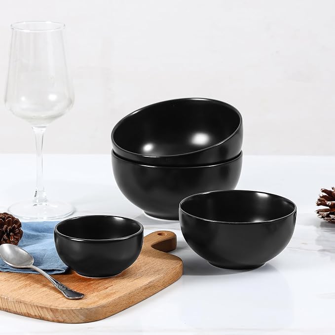 Selamica Ceramic Dipping Bowls 4 oz, Mini Dip Bowls Set of 6 - Image 7