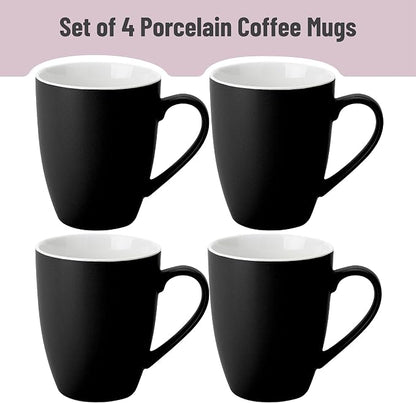 BTaT- Porcelain Coffee Mugs Set, 16 Ounces, 4 Pack, Restaurant Cups - Image 2