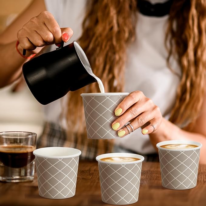 Rtteri 300 Pcs Count 3 oz Disposable Coffee Cups Disposable Espresso Cups Small - Image 5