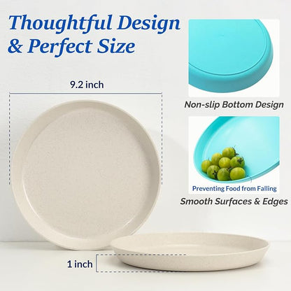 9 Inch Dinner Plates Set of 8 - Image 3