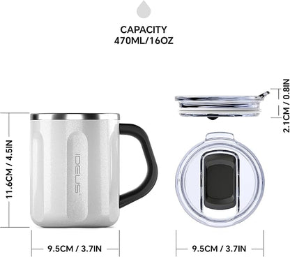 Ideus 16 oz Insulated Coffee Mug - Image 5