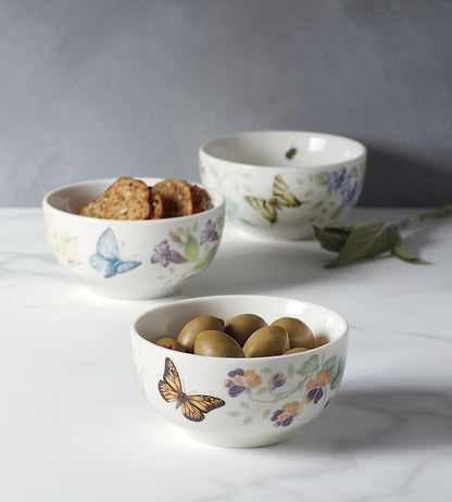 Lenox 890449 Butterfly Meadow Kitchen 3-Piece Mini Bowl Set - Image 4