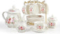 Sweejar 23 Pcs Floral Tea Sets by Sweejarco1949