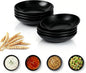 PYRMONT Unbreakable Soy Sauce Bowls Wheat Straw Dipping Bowls 2 Oz Small by PYRMONT