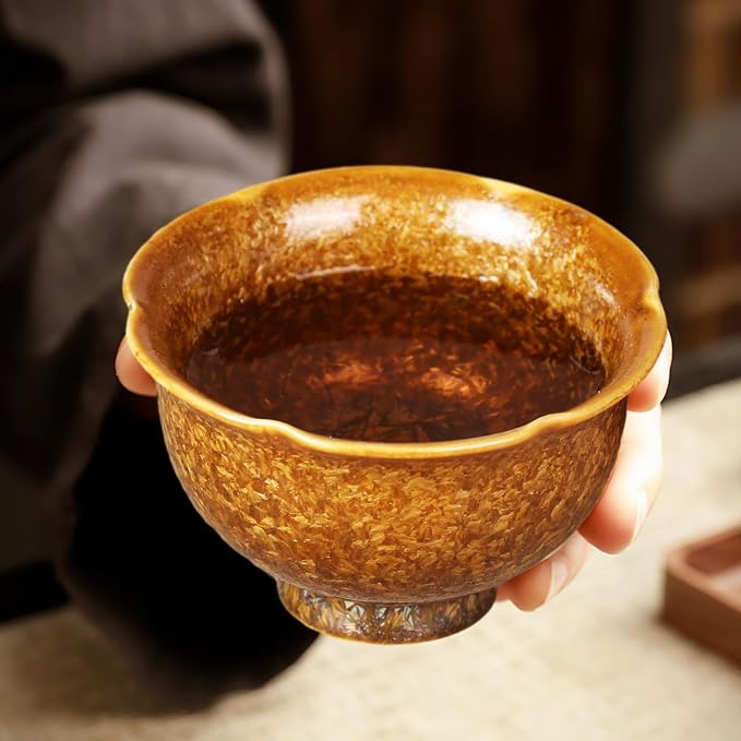 KAMMAK Ceramic Tea & Coffee Cups Set of 2 - Image 5