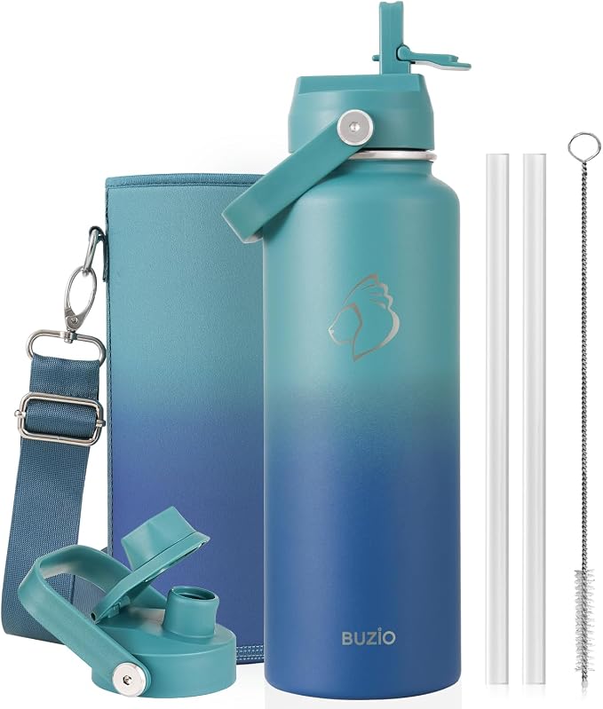 BUZIO Triple Wall Vacuum Water Bottle by BUZIO