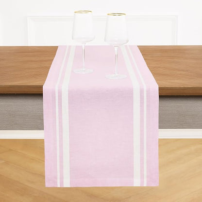 Solino Home 100% Pure Linen Table Runner, 14 x 72 in by SolinoHome