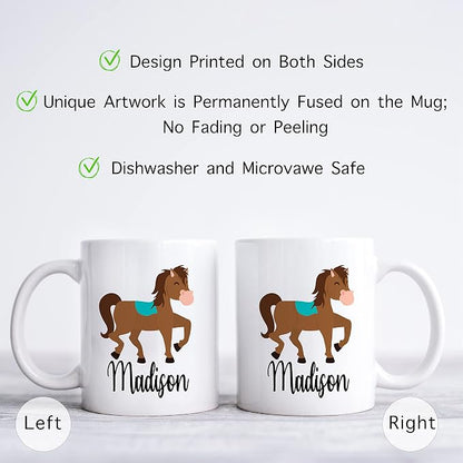 Personalized Mug for Kids, Girls | Customized Hot Chocolate, Coffee & Tea Cup | - Image 2