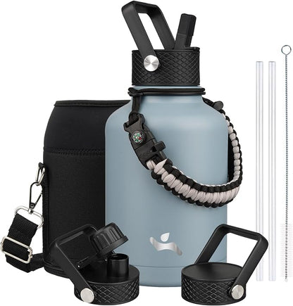 Konokyo 50 oz Insulated Stainless Steel Water Bottle Jug by Konokyo