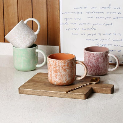 MONITO 12oz Coffee Mugs Set of 6, Modern Ceramic Mugs - Image 8