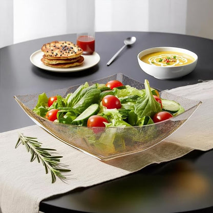 R-kay 6 Pack Extra Large Gold Glitter Serving Bowl - Image 5