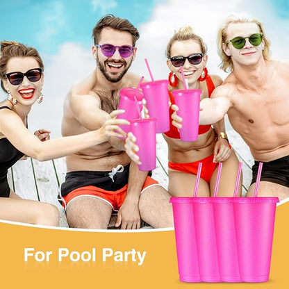 Amyhill 12 Pcs Reusable Glitter Cups - Image 6