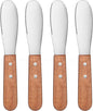 New Star Foodservice 43006 Wood Handle Butter Spreader by NewStarFoodservice