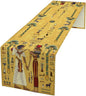 Vintage Ancient Egypt Table Runner Mysterious Old Egypt African Pharaoh Theme by moderw