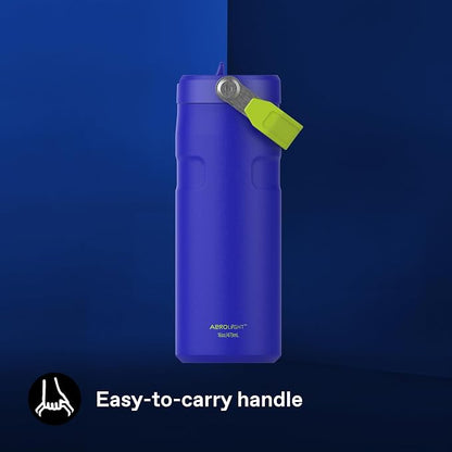 Stanley 1913 Flip Straw Drinking Bottle 0.47 L Cobalt Chartreuse | Cools - Image 5