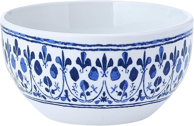 Pfaltzgraff Medallion Radiance 12 Piece Stoneware Dinnerware Plate Bowl Dish Set - Image 10